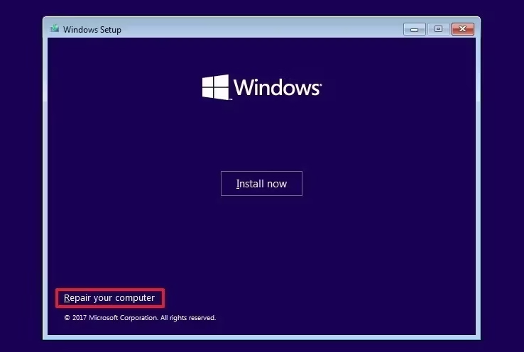 رفع ارور bad system config info