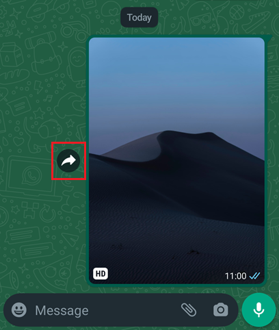 بالا بردن کیفیت استوری واتساپ 