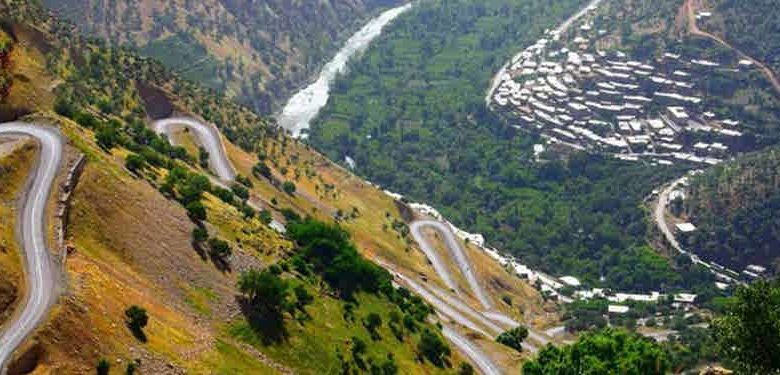 مسیر ها مسافرت در راهنمای سفر به کردستان