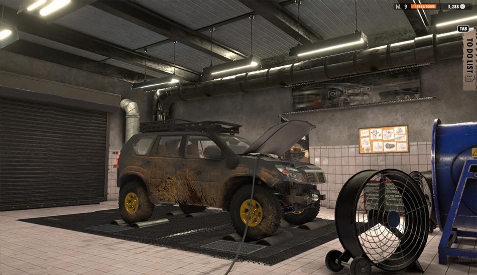 بازی Offroad Mechanic Simulator شبیه سازی قدرتمند