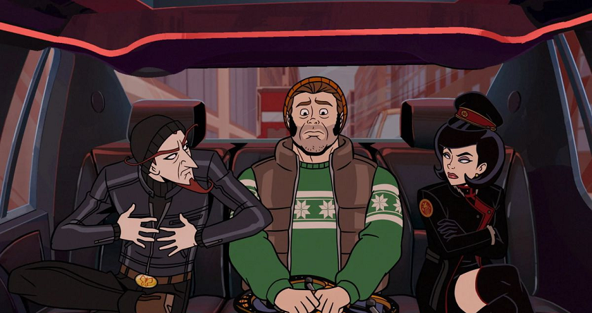 نقد انیمیشن The Venture Bros: Radiant Is the Blood of the Baboon Heart 2023