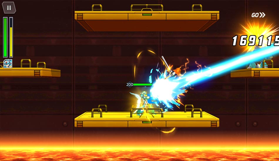 بازی Mega Man X Dive Offline اثر دیگری از CAPCOM
