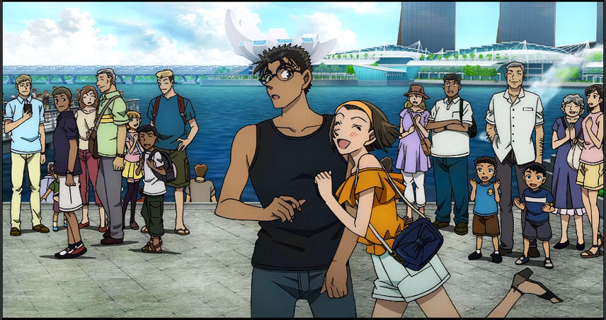 شخصیت های انیمه Detective Conan: Quarter of Silence 2011