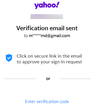 بازیابی ایمیل Yahoo فراموش شده