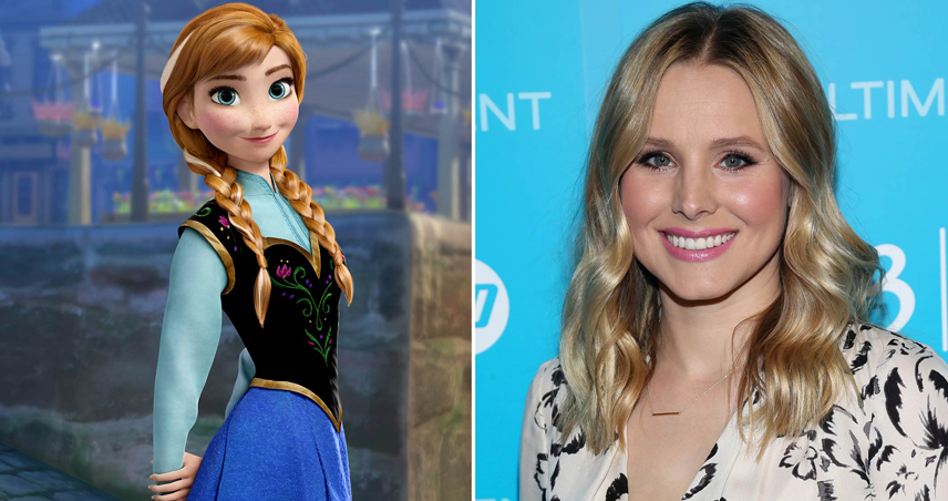 کریستن بل (Kristen Bell) صداپیشه شخصیت آنا