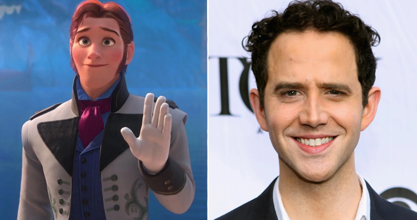 سانتینو فونتانا (Santino Fontana) صداپیشه شخصیت هانس