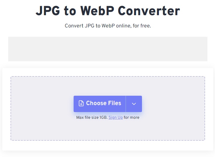 تبدیل عکس به webp