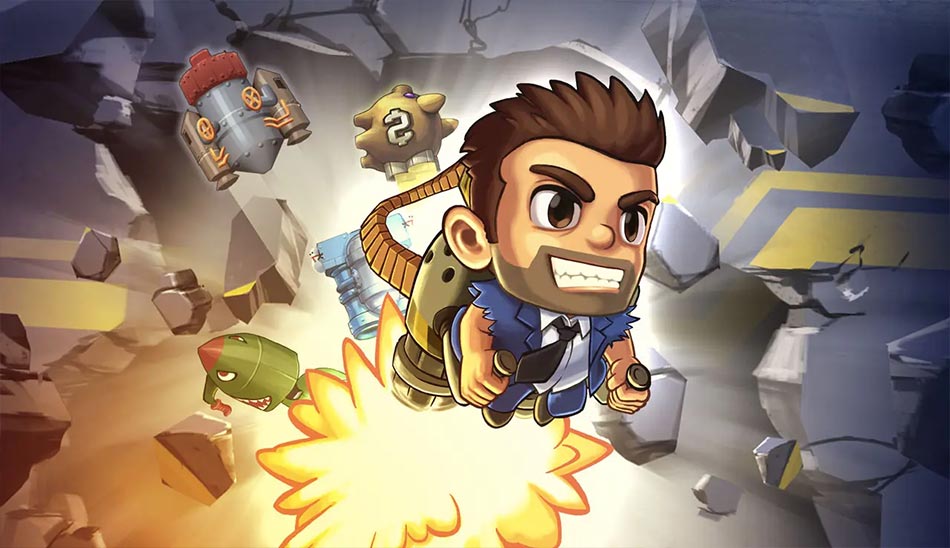 12. Jetpack Joyride بهترین بازی های آفلاین اندروید