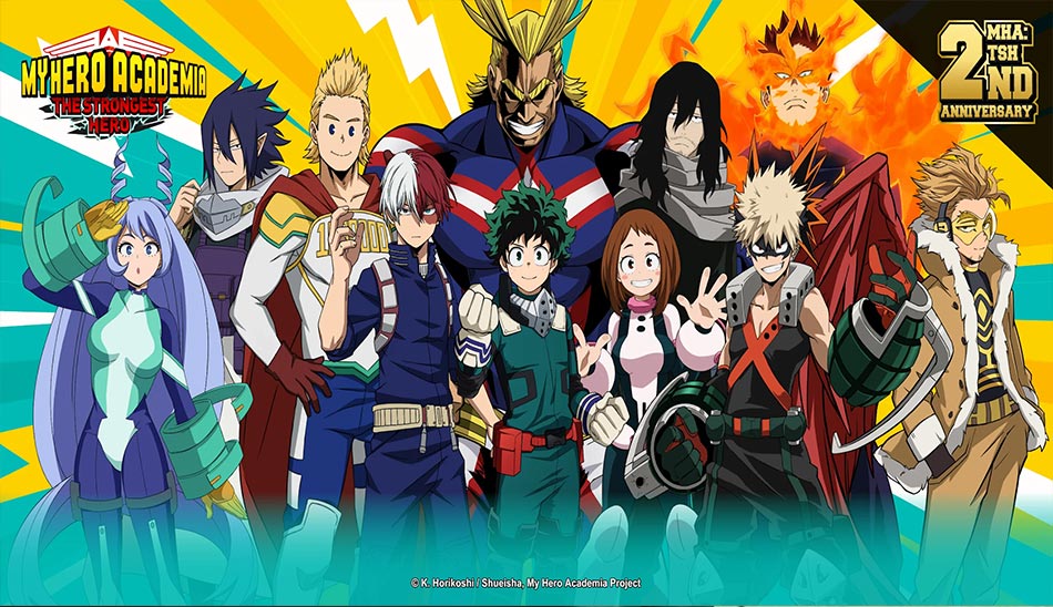 MHA:The Strongest Hero بهترین بازی های انیمه ای اندروید