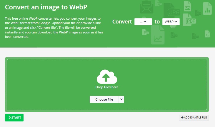تبدیل تصاویر به فرمت webp