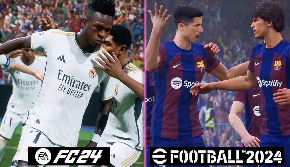 eFootball 24 یا EA Sports FC 24