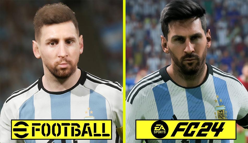 eFootball 24 یا EA Sports FC 24