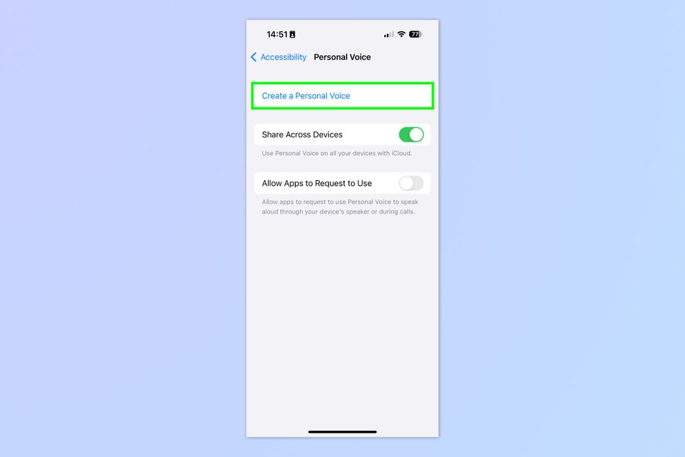 آموزش ساخت صدای شخصی در آپدیت iOS 17