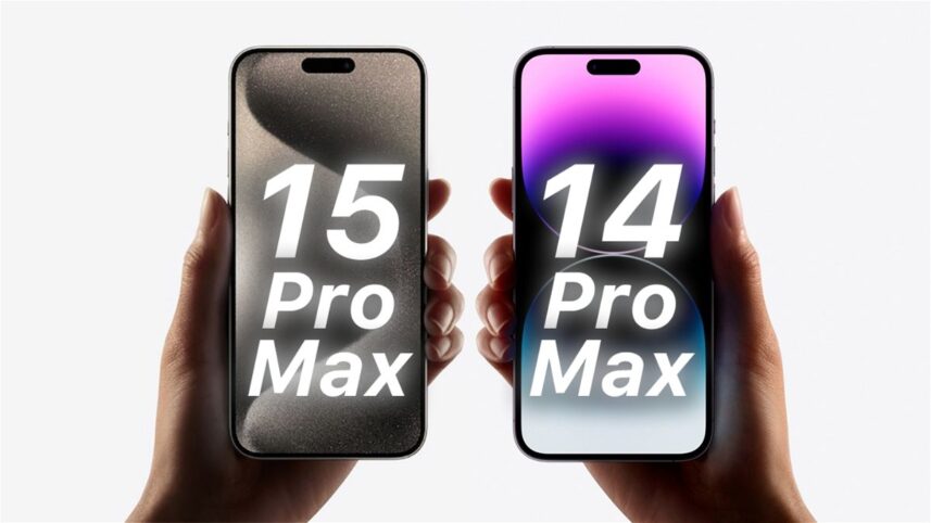 مقایسه گوشی آیفون 14 پرو مکس اپل با آیفون 15 پرومکس /تفاوت گوشی iPhone 15 Pro Max با iPhone 14 Pro Max