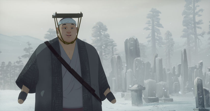 انیمیشن blue eyed samurai