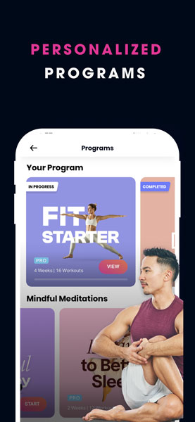 بهترین برنامه برای مبتدیان: FitOn