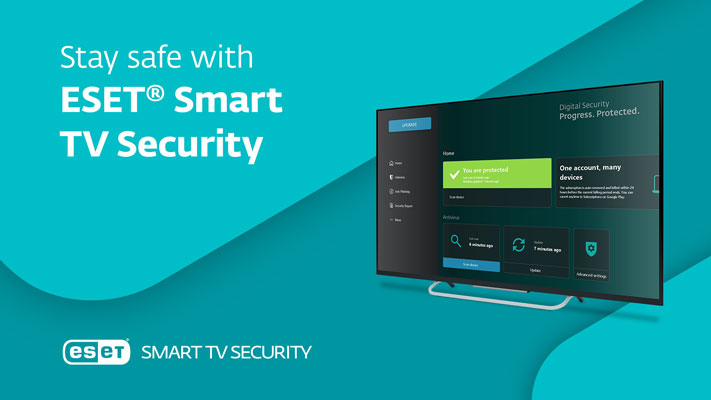 بهترین آنتی ویروس برای تلویزیون هوشمند: Eset Smart TV Security