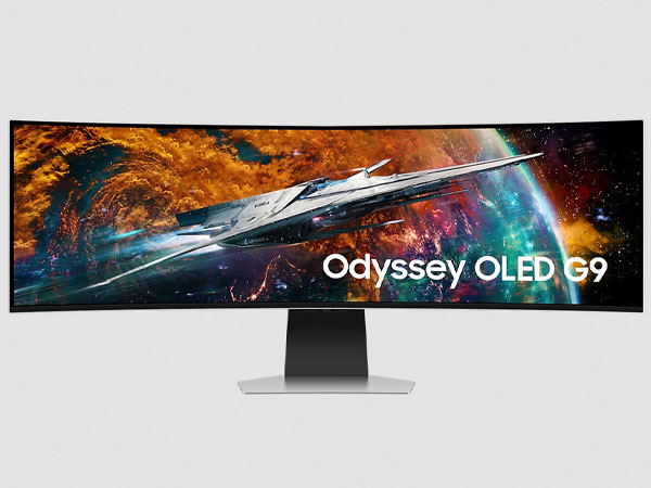 بهترین مانیتور ترید منحنی: Samsung 49” Odyssey OLED G95SC