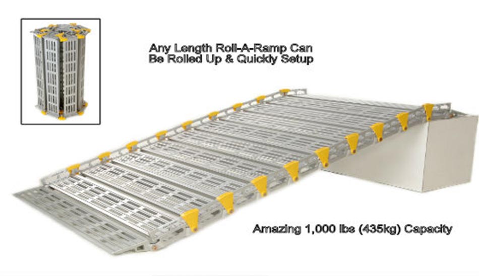 4. رول آپ رمپ Roll-Up Ramps