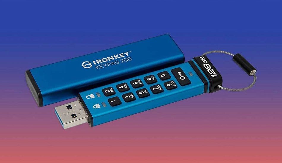 8. Kingston IronKey Keypad 200