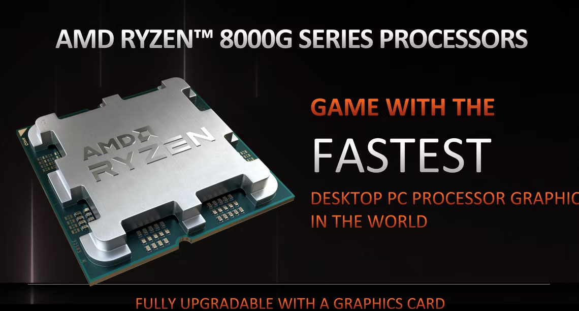 مشخصات پردازنده های سری AMD Ryzen 8000