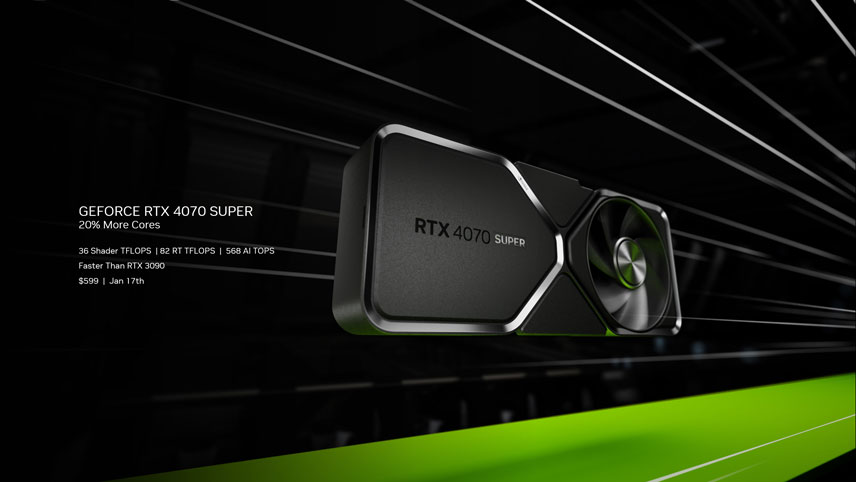 کارتهای گرافیک RTX 4070 Super