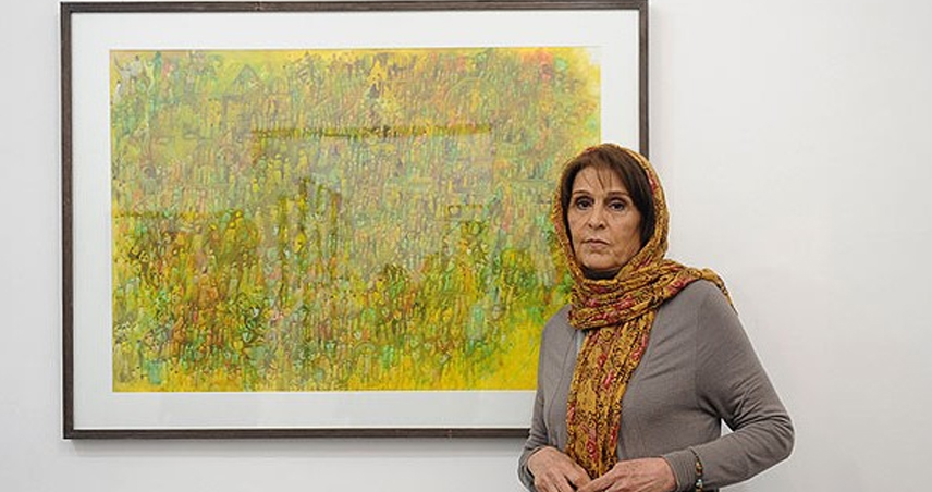 آهو خردمند یک نقاش حرفهای