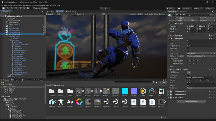 بهترین برنامه مدلسازی 3D در بازی سازی: Unity