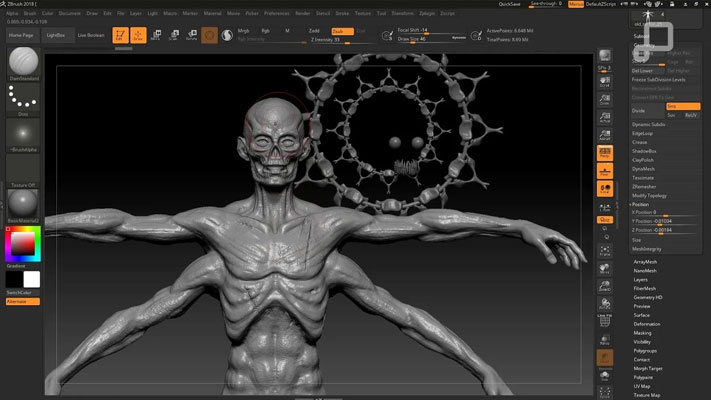 بهترین برنامه برای پرینترهای سه بعدی: ZBrush