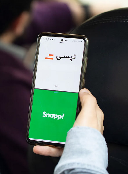 بررسی اسنپ و تپسی از نظر رابط کاربری