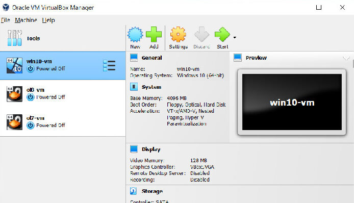 مجازی ساز VirtualBox