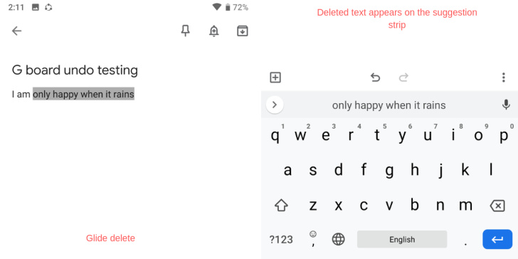 ctrl+z در گوشی