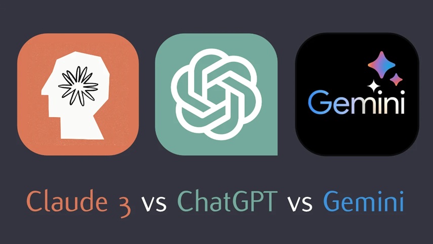 مقایسه Claude 3 با ChatGPT و Gemini