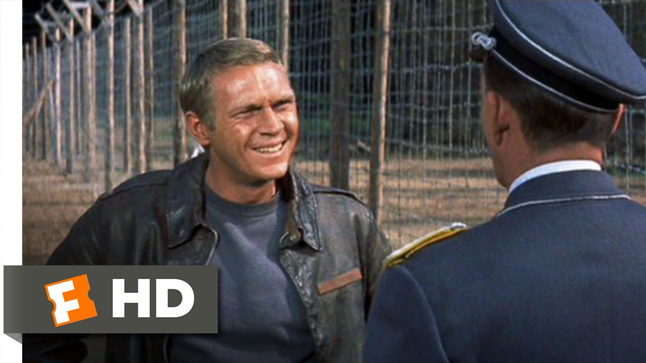 ۴. فرار بزرگ (The Great Escape) برترین فیلم های استیو مک کوئین