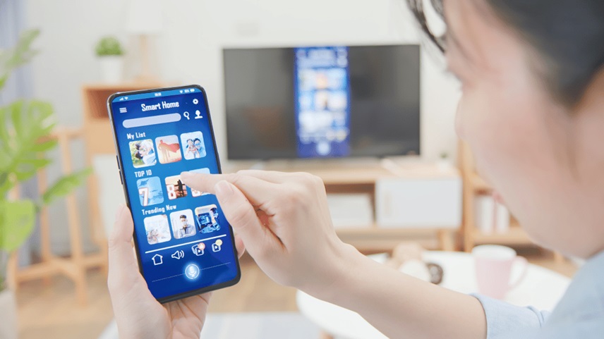 انتقال فایل از گوشی به تلویزیون هوشمند با dlna