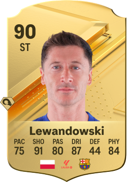 رابرت لواندوفسکی Robert Lewandowski با قدرت 90