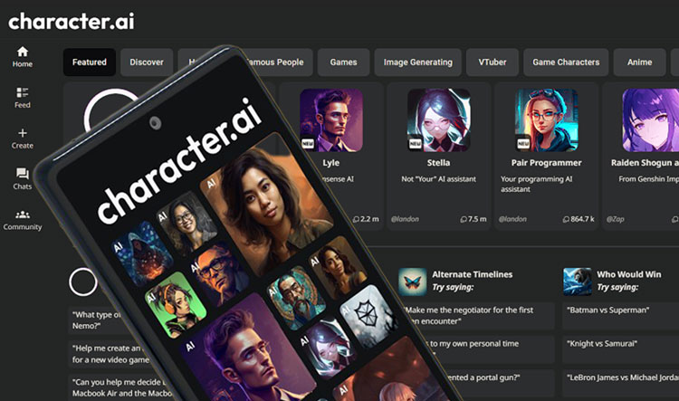 هوش مصنوعی Character AI چیست