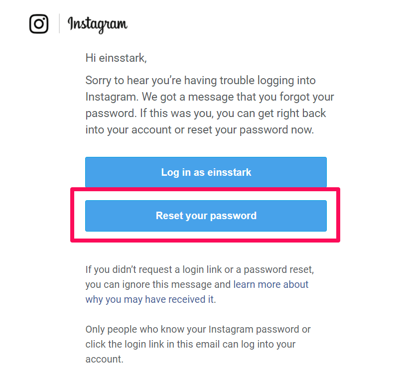 Your Account Was Compromised اینستاگرام