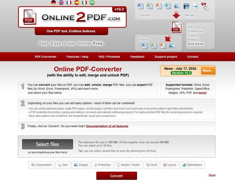 استفاده از سرویسهای آنلاین برای تبدیل XPS