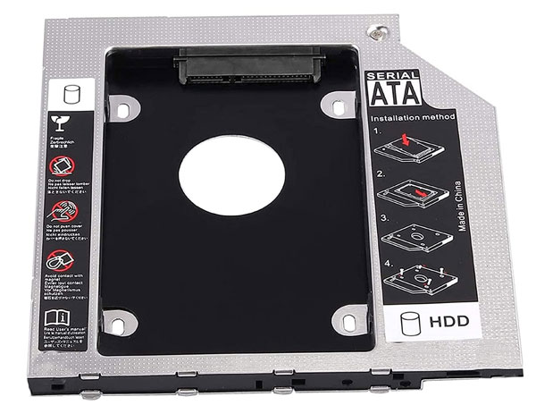 کدی برای نصب HDD در لپ تاپ